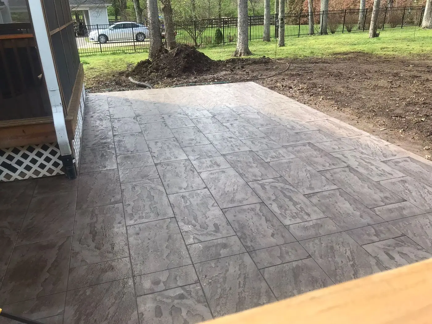 Pumas Concrete Patio project