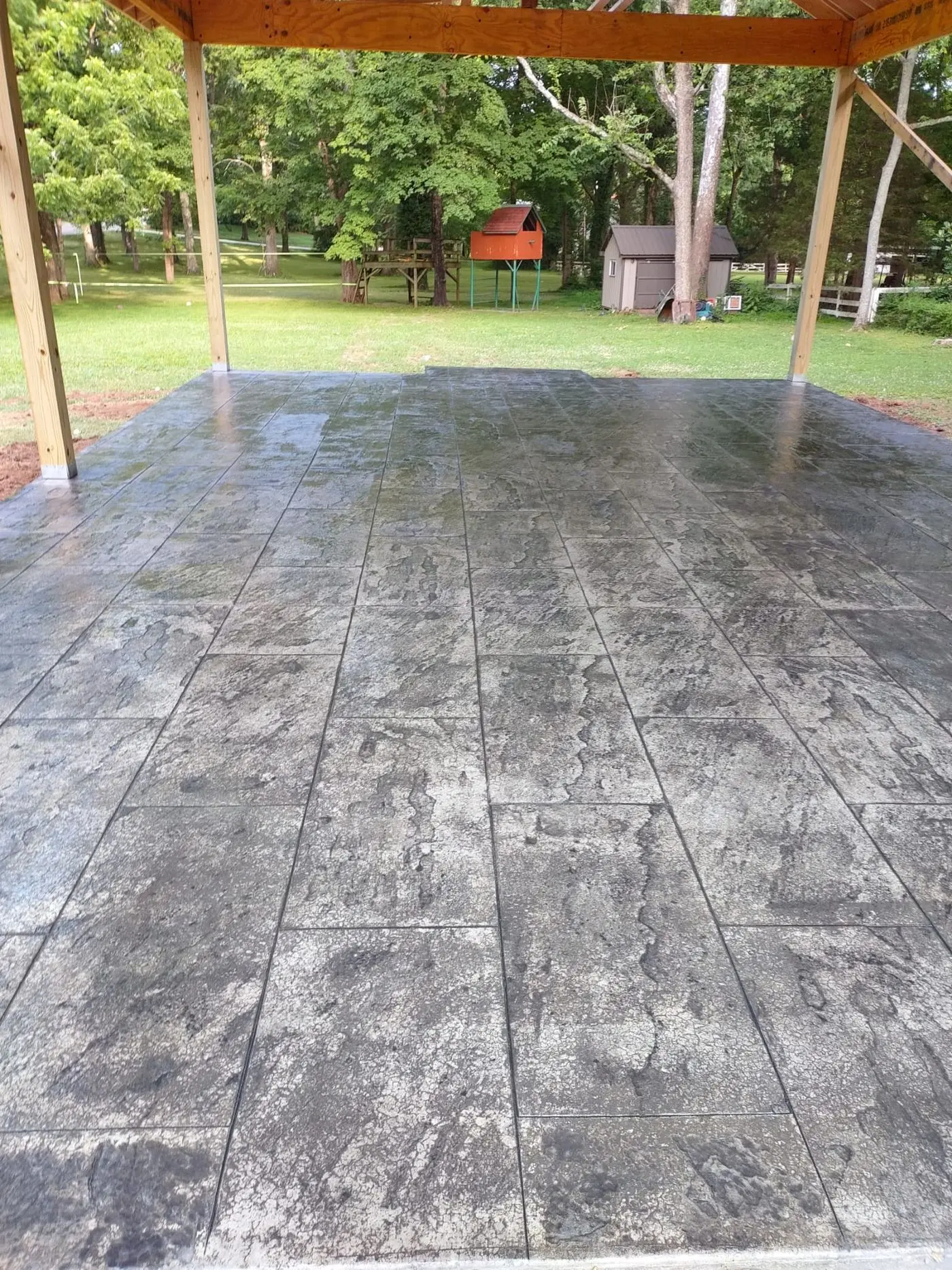 Pumas Concrete Decorative Concrete project
