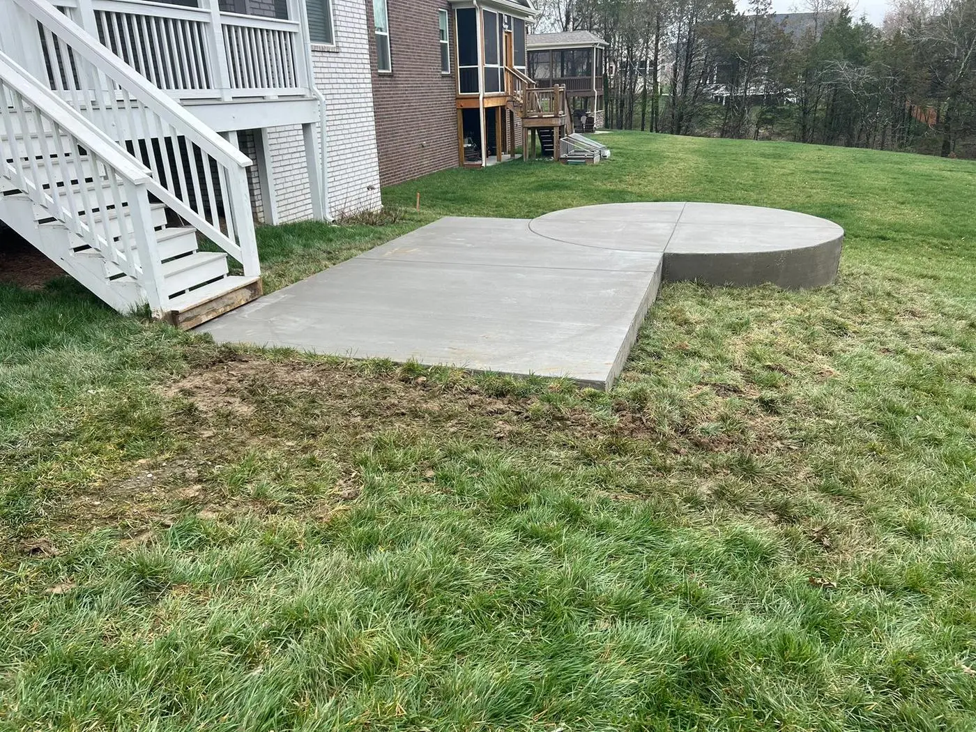 Pumas Concrete Patio project