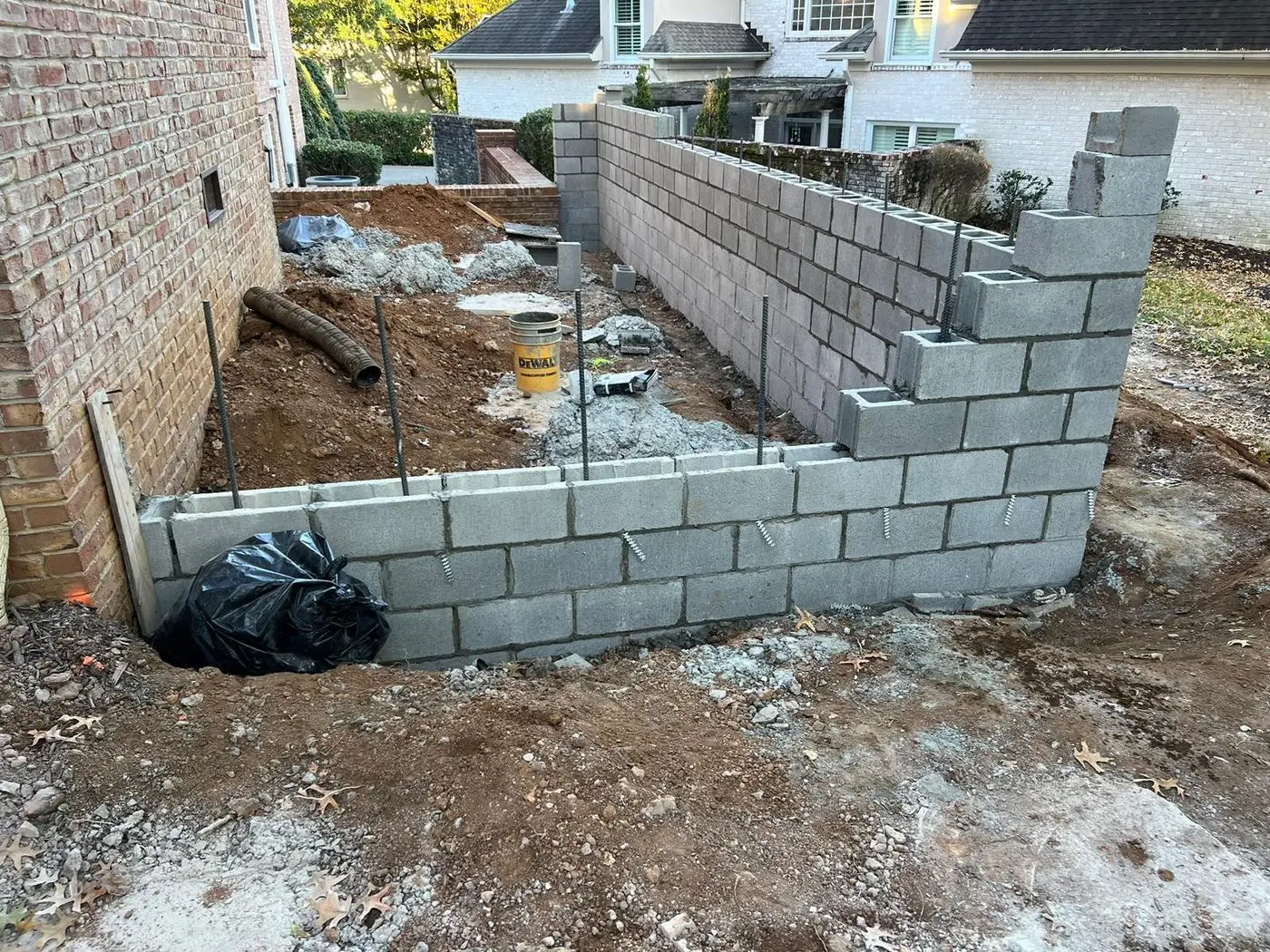 Pumas Concrete Hardscape project