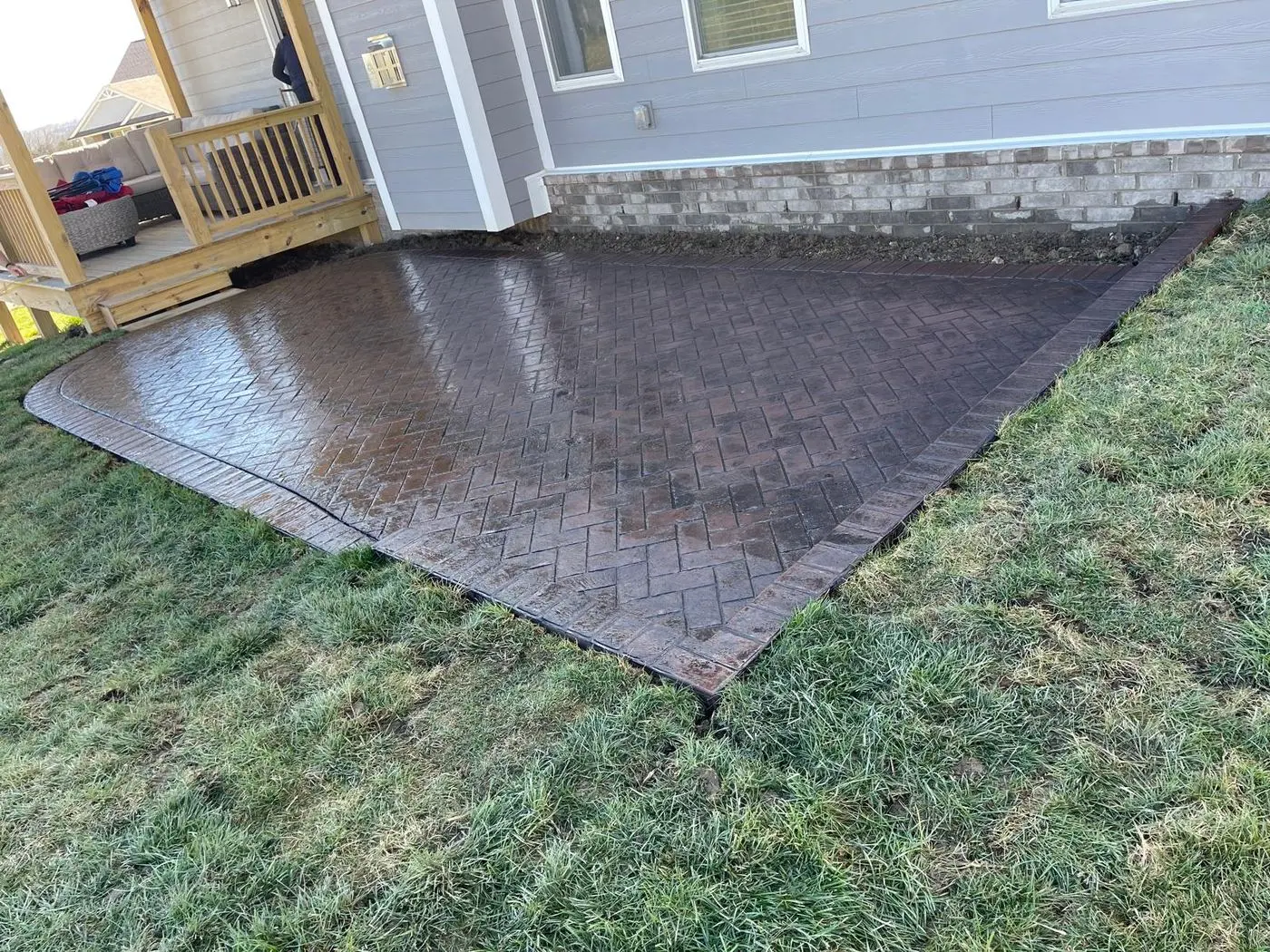 Pumas Concrete Decorative Concrete project