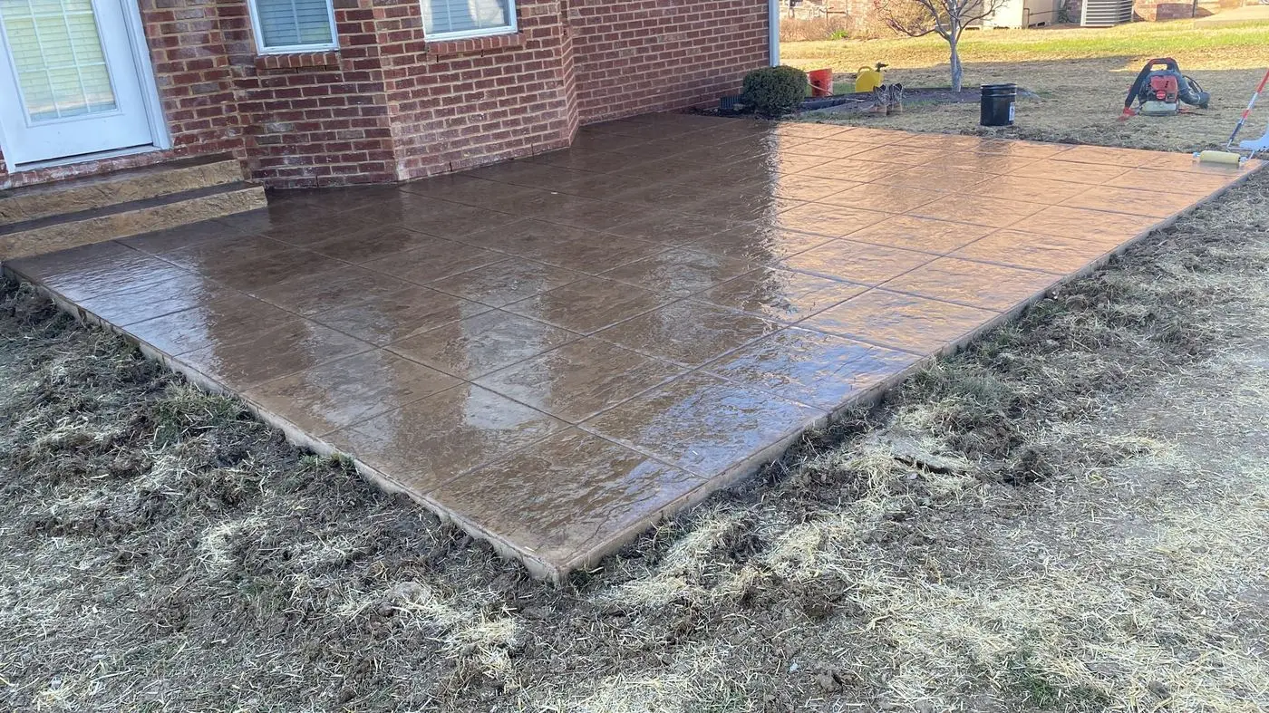 Pumas Concrete Decorative Concrete project