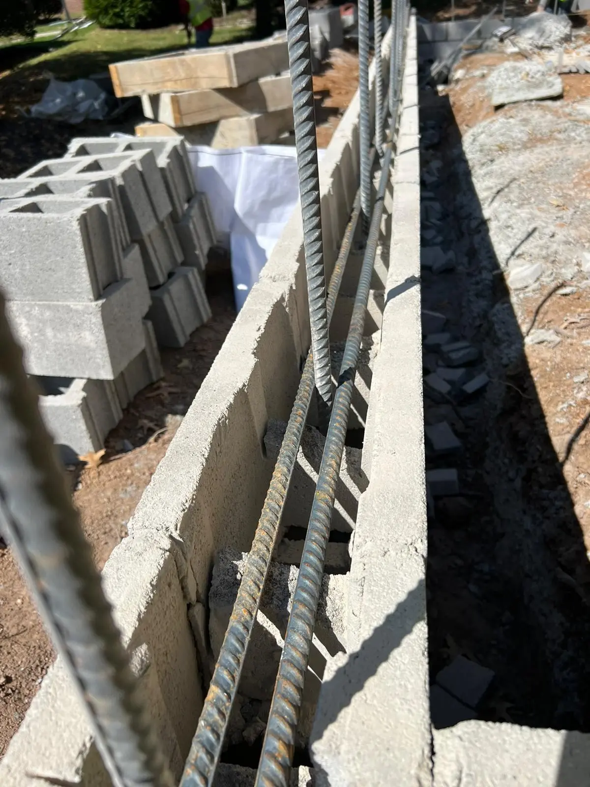 Pumas Concrete Hardscape project