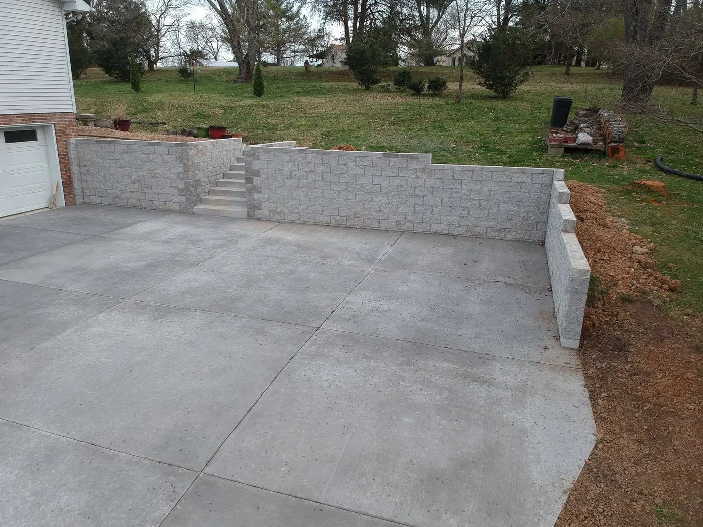 Pumas Concrete Patio project